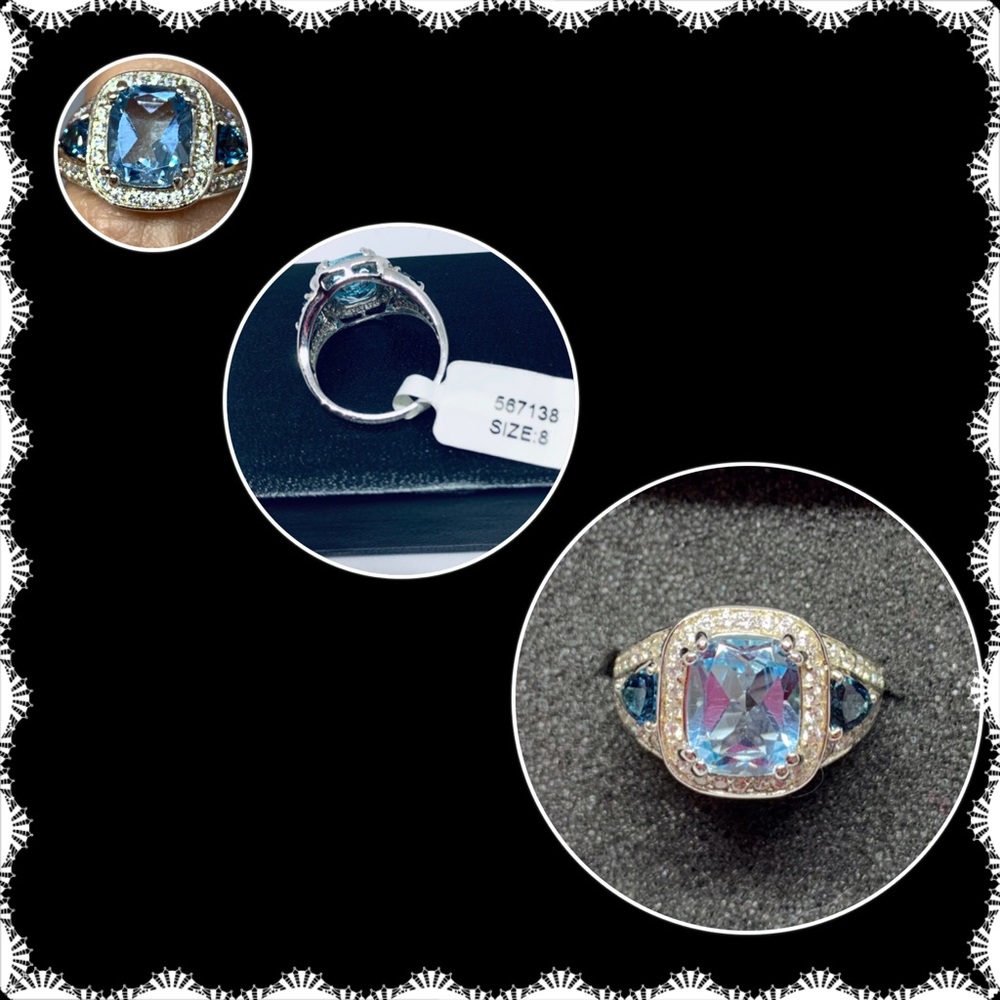 🔥GREAT PRICE🔥Blue Topaz Ring